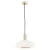 Lampa wisząca stylowa  SAGUNTO 4358 owalna szklana - Argon