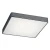 Plafon nowoczesny E27x4 kwadratowy ONTARIO 1575 szary - Argon