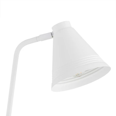 Lampa podłogowa biała pojedyncza AVALONE 8001 - Argon
