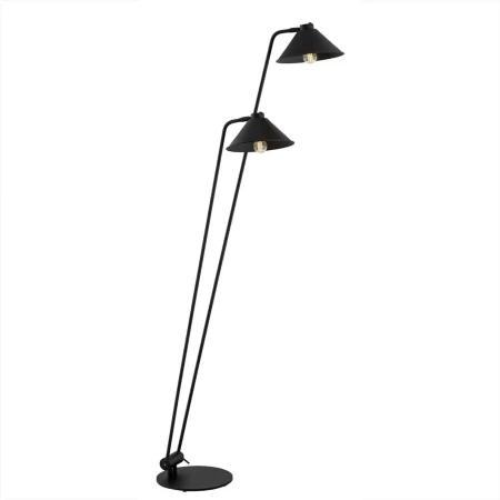 Lampa podłogowa podwójna czarna GABIAN 7075 - Argon