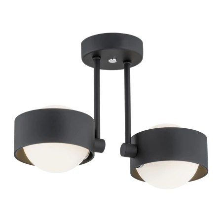 Lampa wisząca nowoczesna MASSIMO PLUS 7089 czarna - Argon