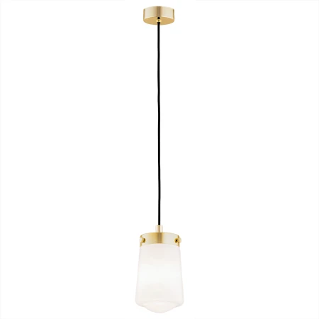 Lampa wisząca elegancka PASADENA 8004 biel i złoto - Argon