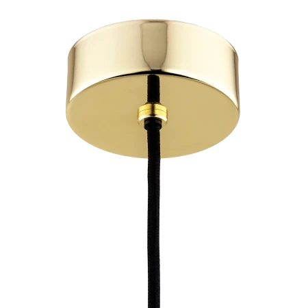 Lampa wisząca elegancka PASADENA 8004 biel i złoto - Argon