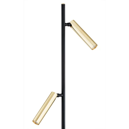 Lampa podłogowa elegancka ze złotem TORRE 7083 - Argon