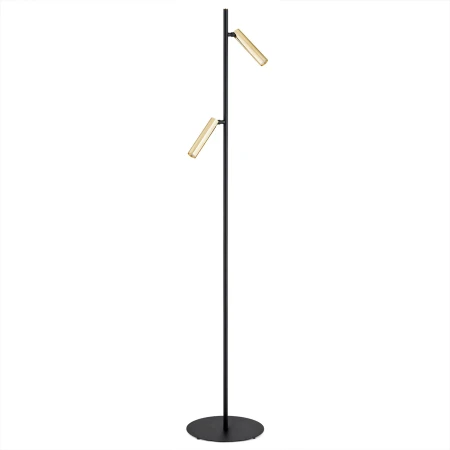 Lampa podłogowa elegancka ze złotem TORRE 7083 - Argon