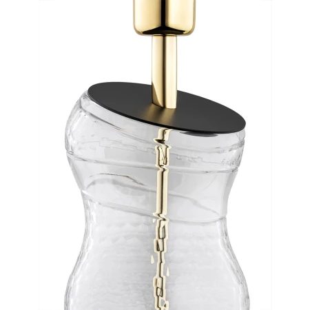 Lampa stołowa szklana elegancka VENETO 8036 biała - Argon