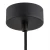 Lampa loft wisząca czarna ORTE 4915 - Argon