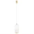 Lampa wisząca elegancka PALLADO 4993 złoto i biel - Argon