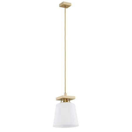 Lampa wisząca pojedyncza ARDEN 8261 biel i złoto - Argon