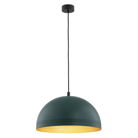 Lampa wisząca stalowa BONITA 8243 zieleń ze złotem - Argon