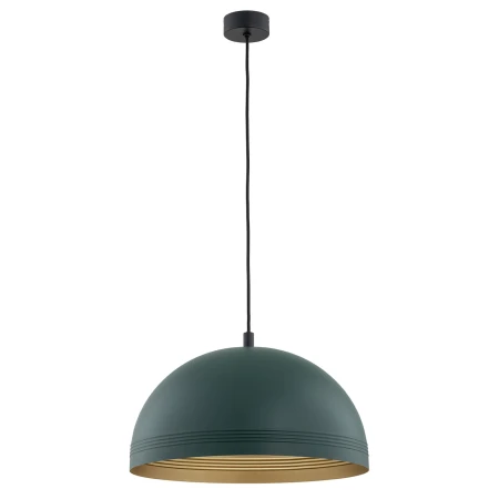 Lampa wisząca stalowa BONITA 8243 zieleń ze złotem - Argon