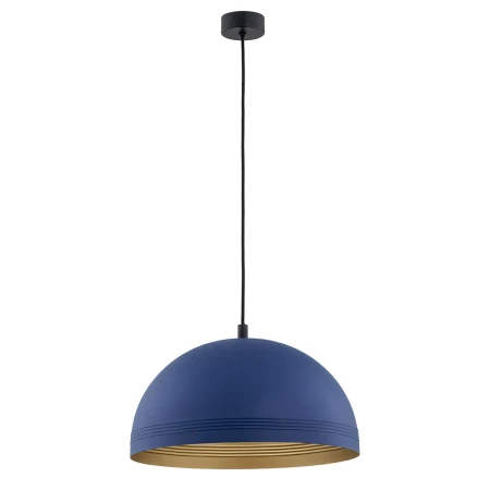 Lampa wisząca stalowa BONITA 8244 granat ze złotem - Argon