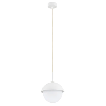Lampa wisząca szklana kula CAPPELLO 8294 biała - Argon