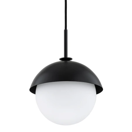 Lampa wisząca szklana kula CAPPELLO 8295 czarna - Argon