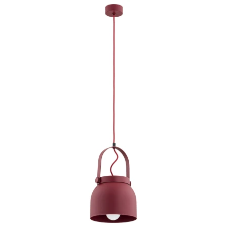 Lampa wisząca loftowa LOGAN 8282 czerwona - Argon