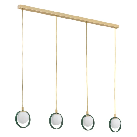 Lampa wisząca designerska SATURNIA 1808 kule z obręczami - Argon