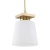Lampa wisząca pojedyncza ARDEN 8261 biel i złoto - Argon