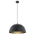 Lampa wisząca stalowa BONITA 8242 czerń ze złotem - Argon
