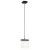 Lampa wisząca pojedyncza CANOA 8276 czerń i opal - Argon