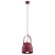 Lampa wisząca loftowa LOGAN 8282 czerwona - Argon