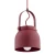 Lampa wisząca loftowa LOGAN 8282 czerwona - Argon