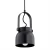 Lampa wisząca loftowa LOGAN 8291 czarna - Argon