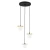 Lampa wisząca designerska TREVI 6240 potrójna - Argon