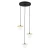 Lampa wisząca designerska TREVI 6240 potrójna - Argon