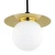 Lampa wisząca designerska TREVI 8240 pojedyncza - Argon