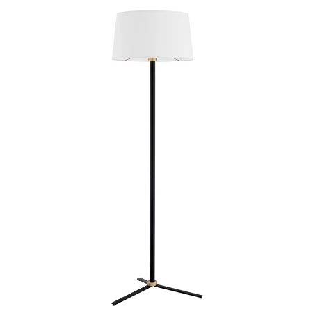 Lampa podłogowa czarna z abażurem CAVALINO 8308 - Argon
