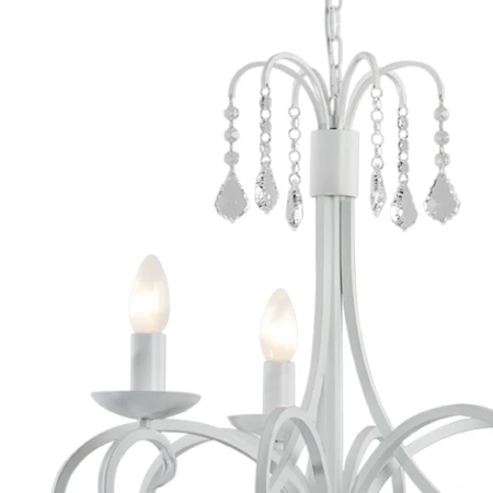 Żyrandol modern chic DIADEMA 6271 biały - Argon