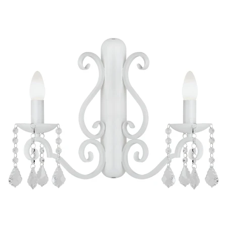 Kinkiet biały glamour DIADEMA 7183 - Argon