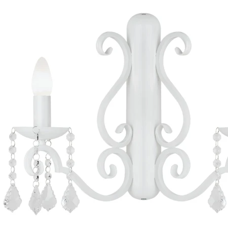 Kinkiet biały glamour DIADEMA 7183 - Argon