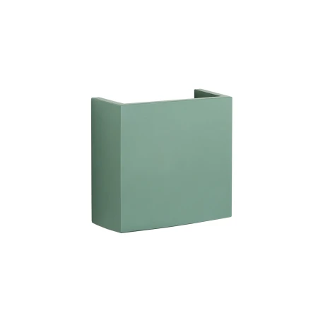 Kinkiet kwadratowy GENT 8362 zielony - Argon