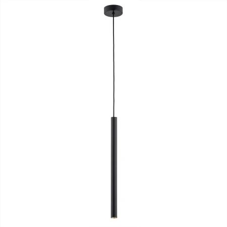 Lampa wisząca nowoczesna LED RIO 8329 czarna rurka - Argon
