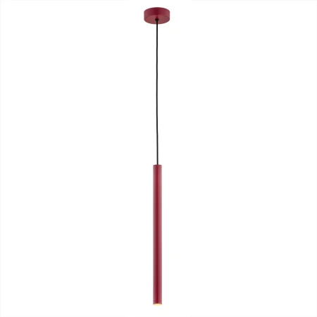Lampa wisząca nowoczesna LED RIO 8331 czerwona rurka - Argon