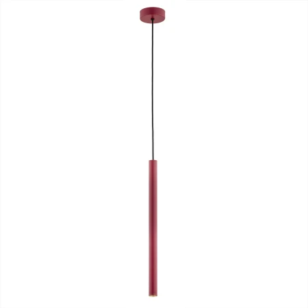 Lampa wisząca nowoczesna LED RIO 8331 czerwona rurka - Argon