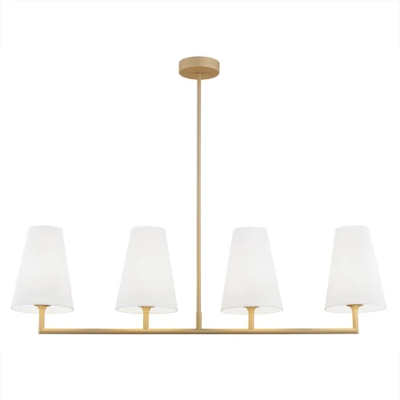 Lampa wisząca elegancka SAFIANO 1828 złoto i biel - Argon