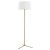 Lampa podłogowa złota z abażurem CAVALINO 8307 - Argon