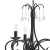 Żyrandol modern chic DIADEMA 6272 czarny - Argon