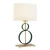 Lampa stołowa elegancka zielone obręcze PERSEO 8317 - Argon