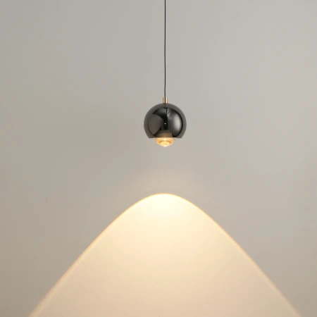 Lampa Wisząca Aurenia 1xLED czarna PL0122-CB - Yaskr