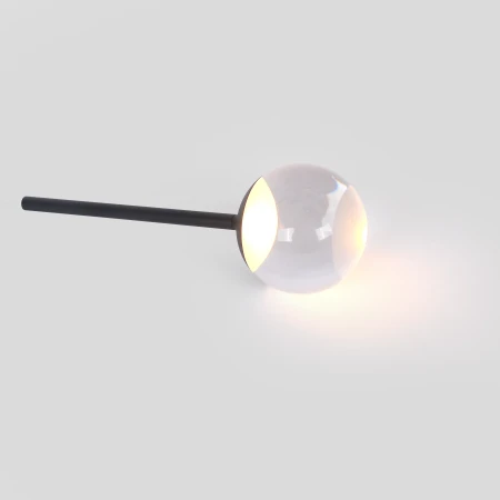 Lampa Wisząca Orra 1xLED czarna PL0105-BK - Yaskr