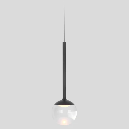 Lampa Wisząca Orra 1xLED czarna PL0105-BK - Yaskr