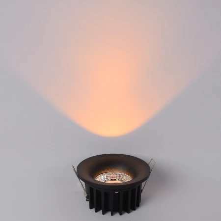 Oczko podtynkowe Cirro 1xLED czarne RL0104-CCT-BK - Yaskr