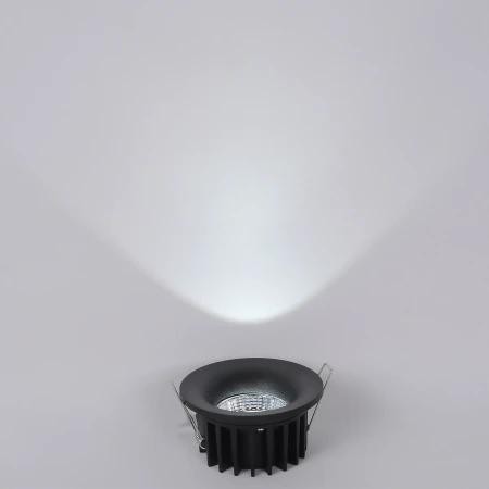 Oczko podtynkowe Cirro 1xLED czarne RL0104-CCT-BK - Yaskr