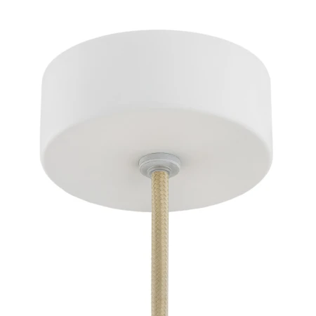 Lampa wisząca skandynawska PIAVA 8443 marmur i biel - Argon