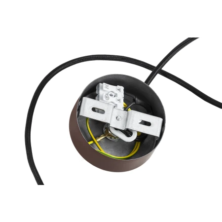Lampa wisząca skandynawska PIAVA 8444 marmur i brąz - Argon