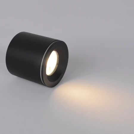 Tubka Luna 1xGU10 czarna IP65 CL0103-BK - Yaskr