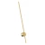 Kinkiet ścienny Chloe 1xLED złoty patyk  IP44 WL0107-GD - Yaskr